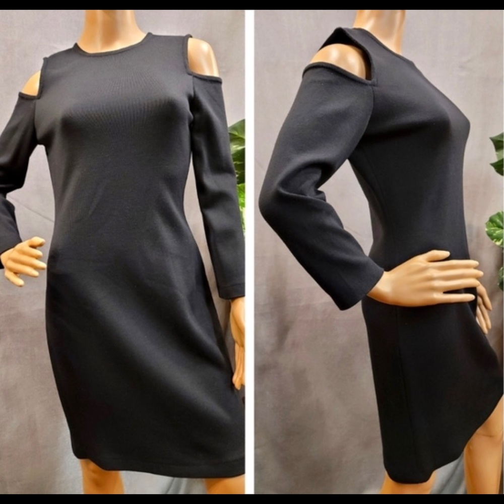 Black St. john dress.